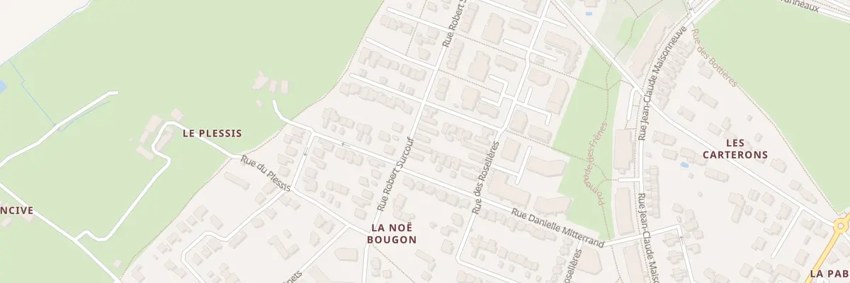 Plan du 34 Rue Robert Surcouf à Couëron