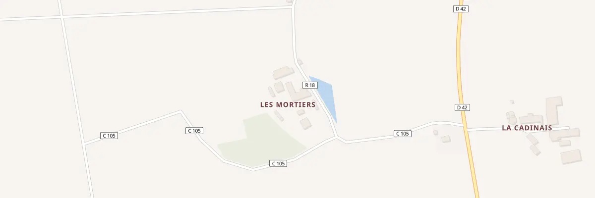 Plan du 3 Les Mortiers à Conquereuil