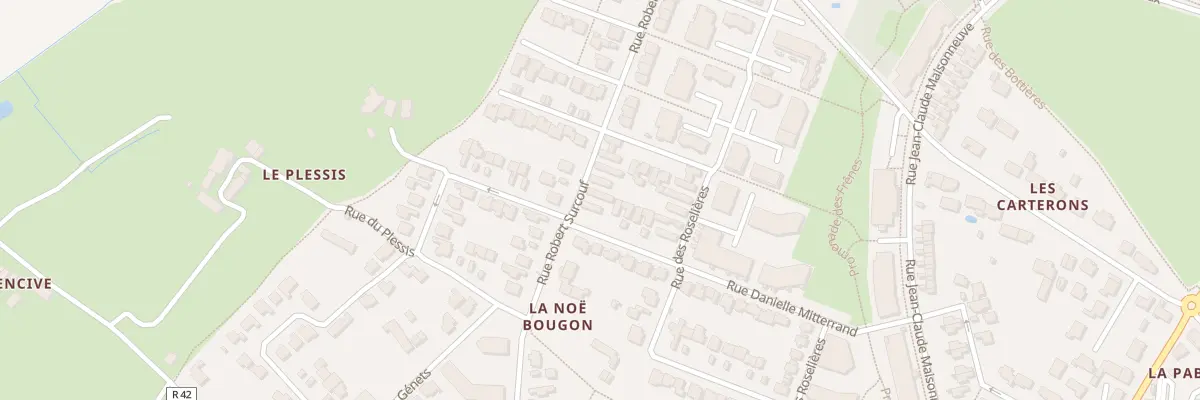 Plan du 32 Rue Robert Surcouf à Couëron