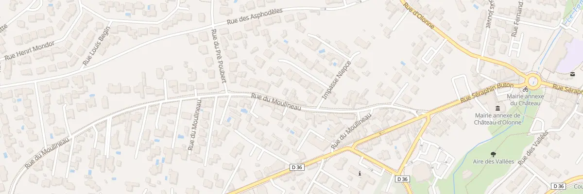 Plan du 38B Rue du Moulineau aux Sables-d’Olonne