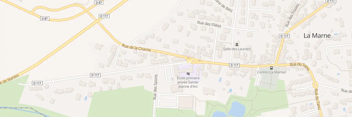 Plan du 2 Rue de l’Atlantique à La Marne