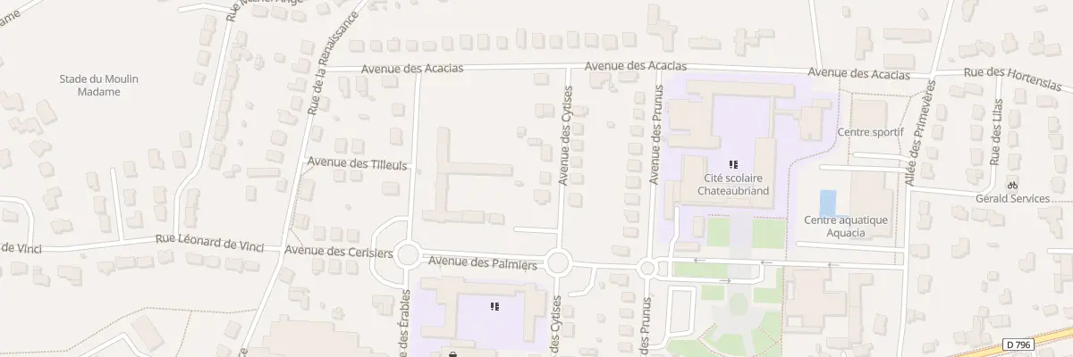 Plan du 12 Av Des Cytises à Combourg