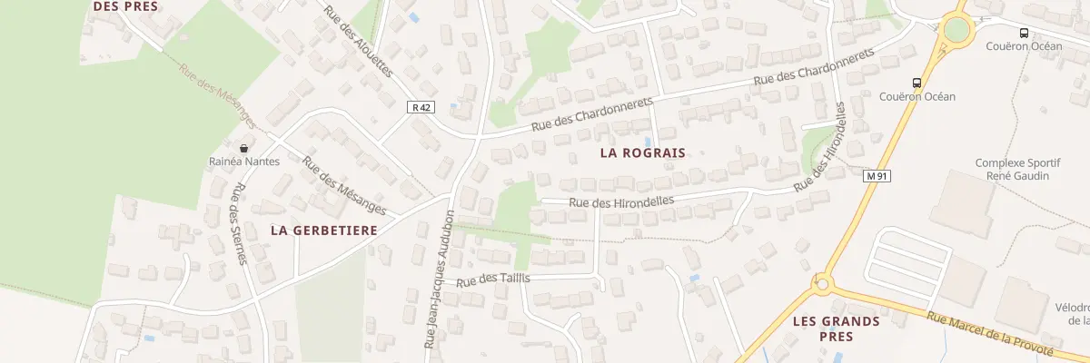 Plan du 34B Rue des Hirondelles à Couëron