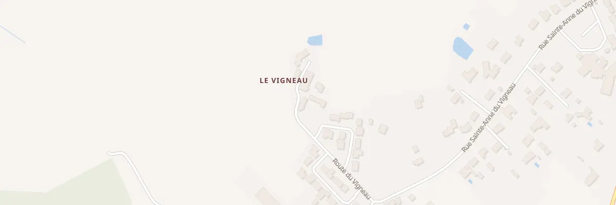 Plan du 6 Le Vigneau à Saint-Mars-de-Coutais
