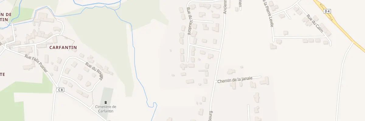 Plan du 4 Imp des Peupliers à Dol-de-Bretagne