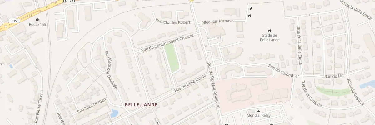 Plan du 2 Rue du Commandant Staurm à Dol-de-Bretagne