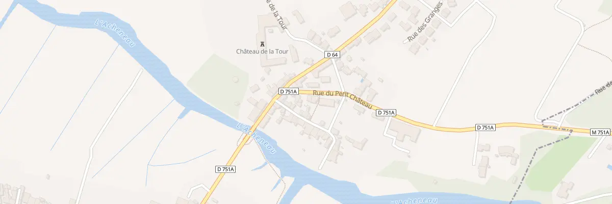 Plan du 6 Rue du Petit Château à Port-Saint-Père