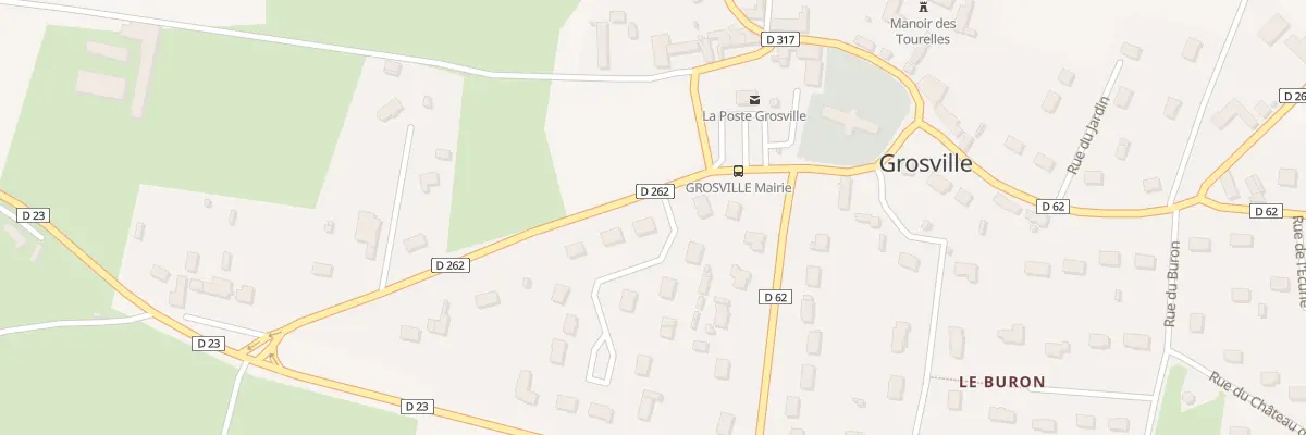 Plan du 2 Rue de la Grande Cambre à Grosville
