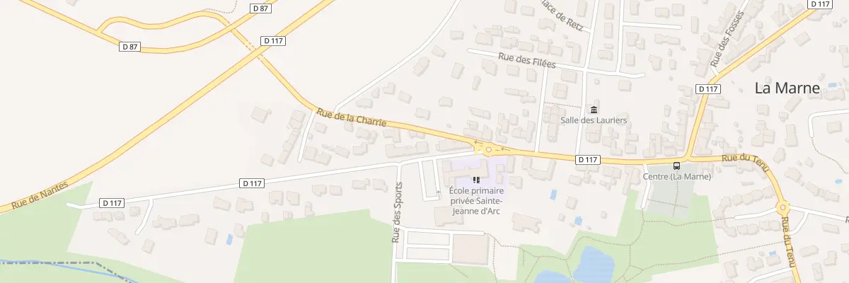 Plan du 4 Rue de l’Atlantique à La Marne