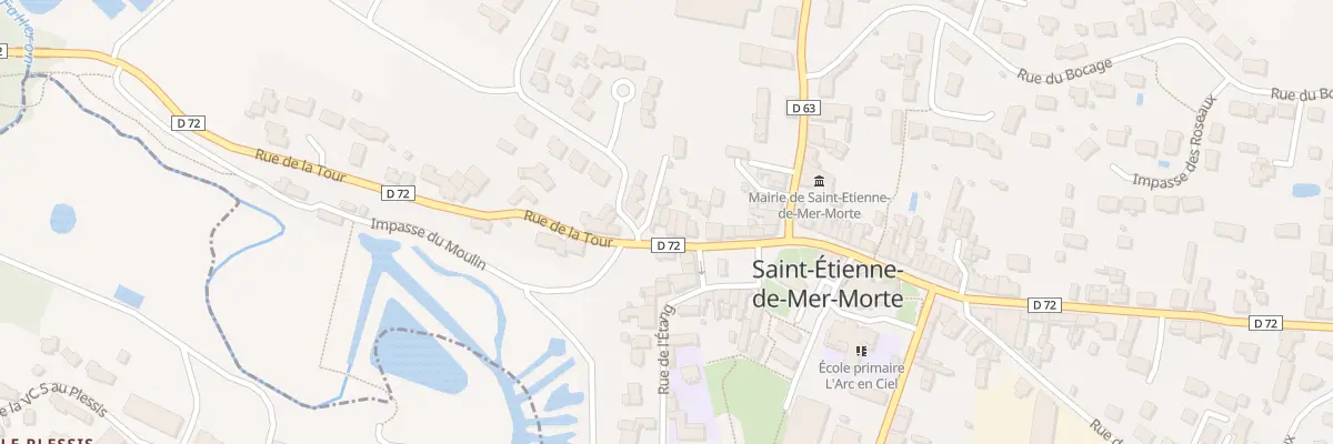 Plan du 4 Rue de la Tour à Saint-Étienne-de-Mer-Morte