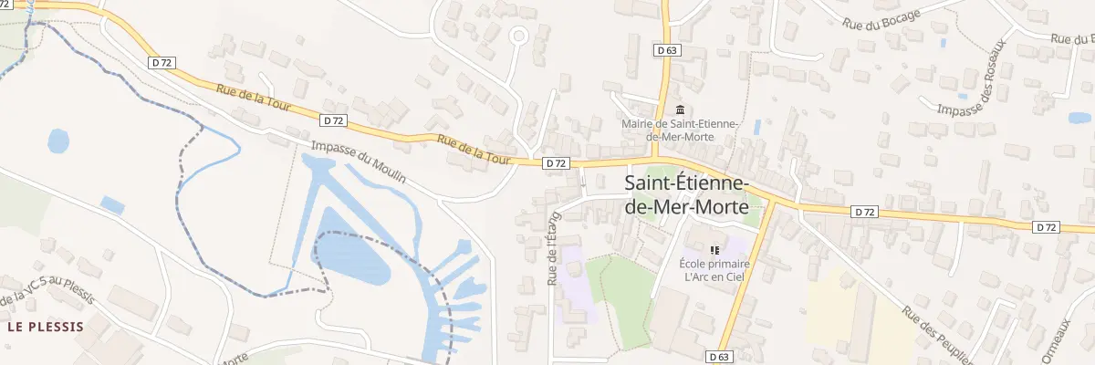 Plan du 3 Rue de la Tour à Saint-Étienne-de-Mer-Morte