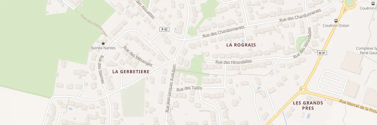 Plan du 36B Rue Jean Jacques Audubon à Couëron