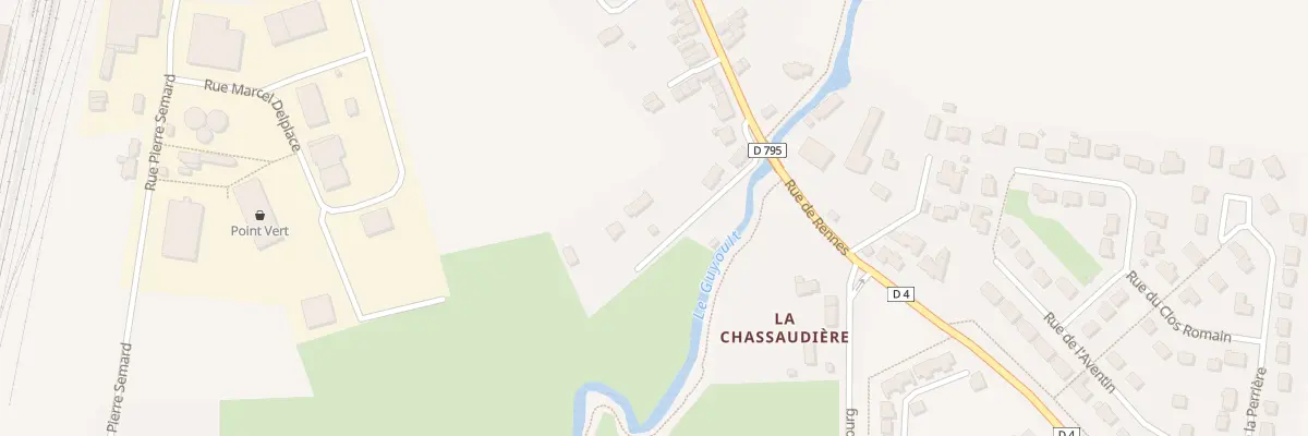 Plan du 96 Imp De Pont Limier à Dol-de-Bretagne
