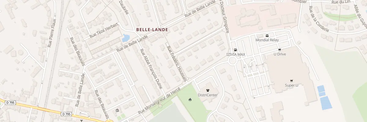 Plan du 2 Rue Henri Guérin à Dol-de-Bretagne