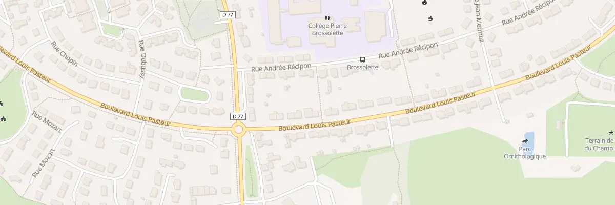 Plan du 110 Bd Pasteur à Bruz
