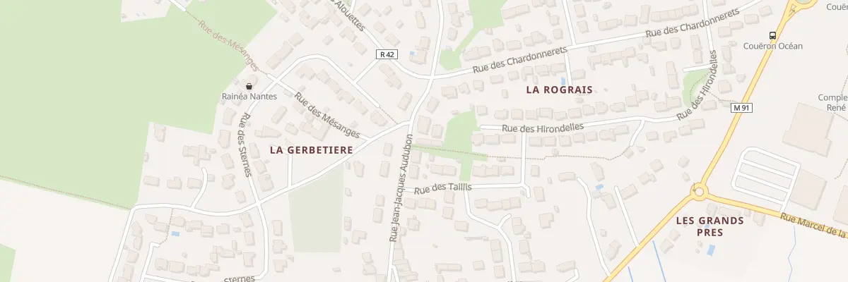 Plan du 36T Rue Jean Jacques Audubon à Couëron