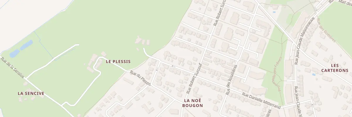 Plan du 6 Rue des Cigognes Blanches à Couëron