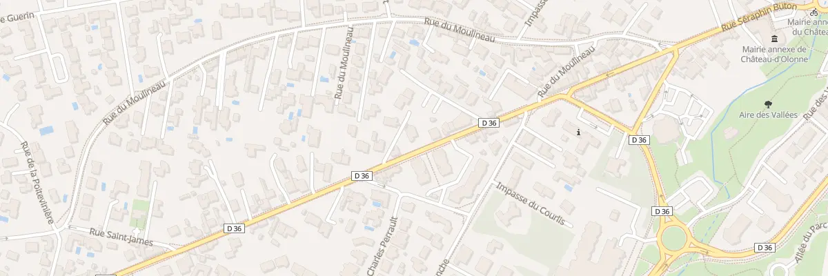 Plan du 14 Rue Simone Veil aux Sables-d’Olonne