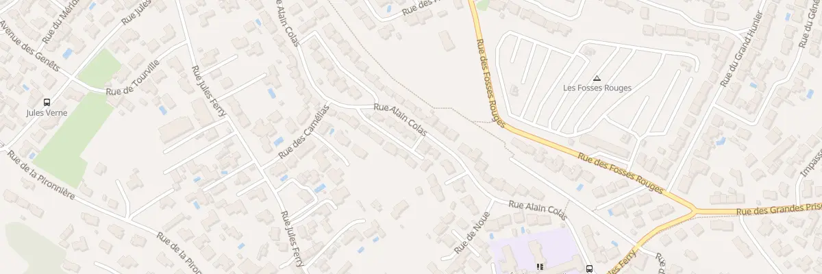 Plan du 28B Rue Alain Colas aux Sables-d’Olonne