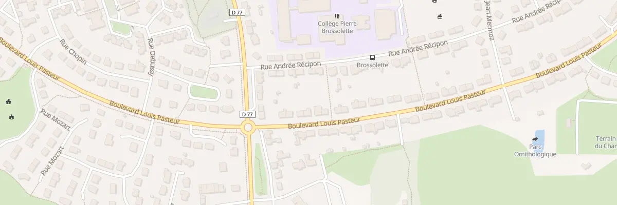 Plan du 112 Bd Pasteur à Bruz