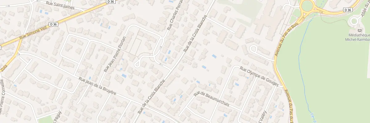 Plan du 134B Rue de la Croix Blanche aux Sables-d’Olonne
