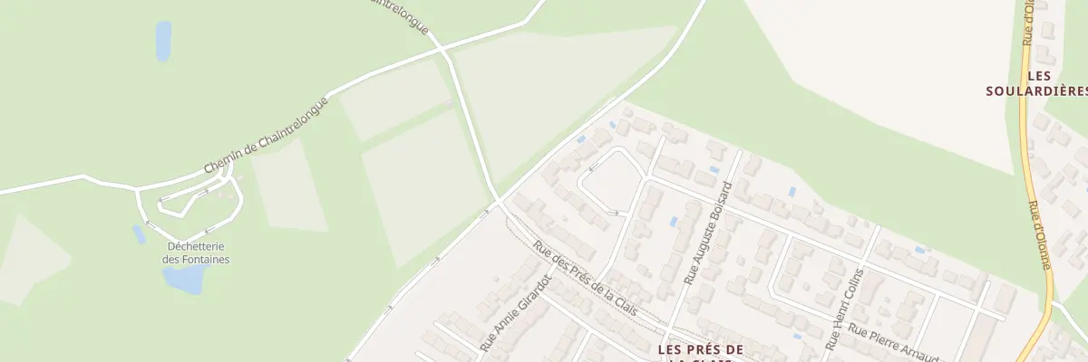 Plan du 9 Rue Eugène Guerineau aux Sables-d’Olonne