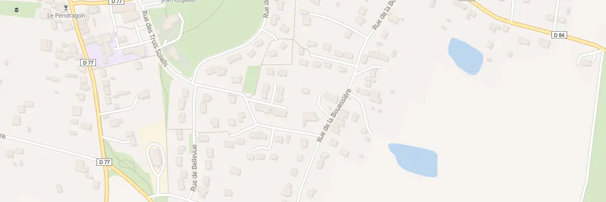 Plan du 30 Rue de la Bouessière à Pléchâtel