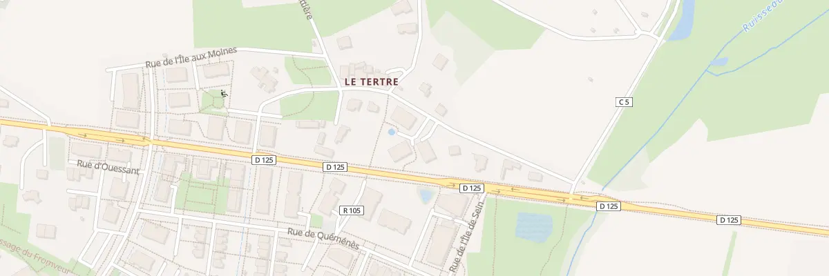 Plan du 9T Rue du Tertre à Vezin-le-Coquet
