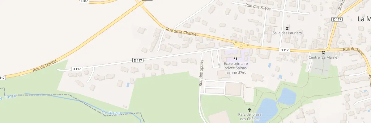 Plan du 3 Rue de l’Atlantique à La Marne
