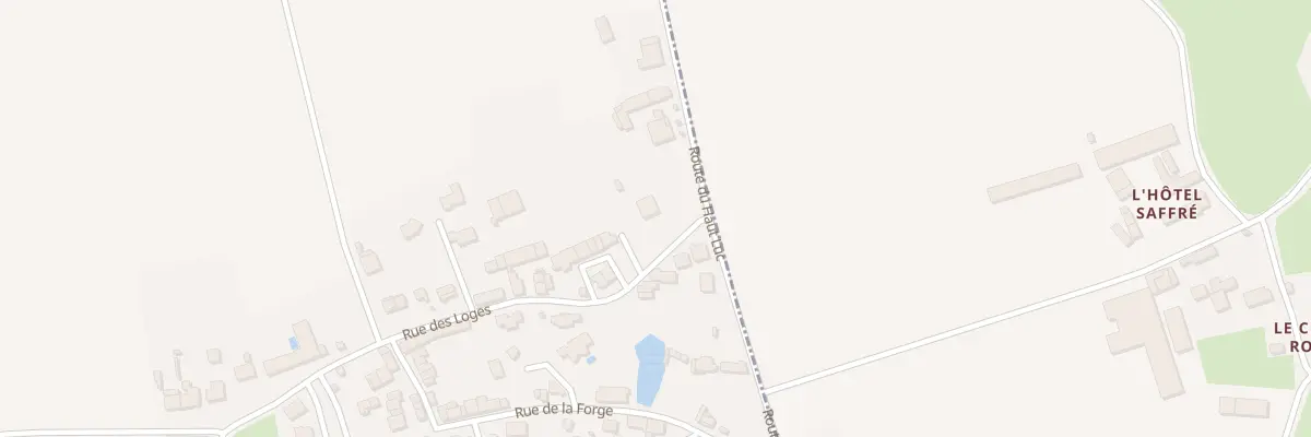 Plan du 2 Rue des Loges au Gâvre