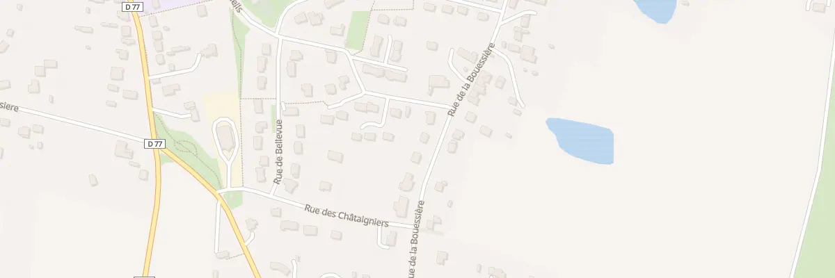 Plan du 36 Rue de la Bouessière à Pléchâtel