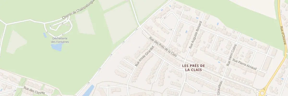 Plan du 19 Rue Annie Girardot aux Sables-d’Olonne