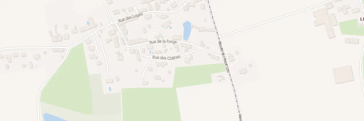 Plan du 1 Rue des Chênes au Gâvre
