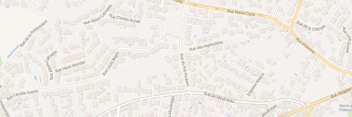 Plan du 5 Rue du Pré Poubert aux Sables-d’Olonne