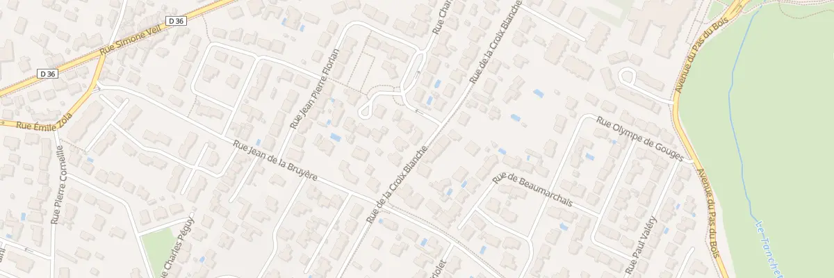 Plan du 137B Rue de la Croix Blanche aux Sables-d’Olonne