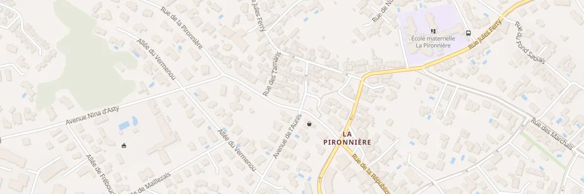 Plan du 69B Rue de la Republique - Chateau aux Sables-d’Olonne