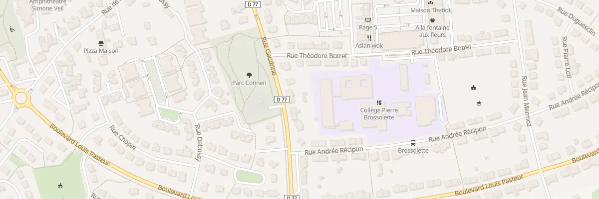 Plan du 29 Rue Gaudrine à Bruz