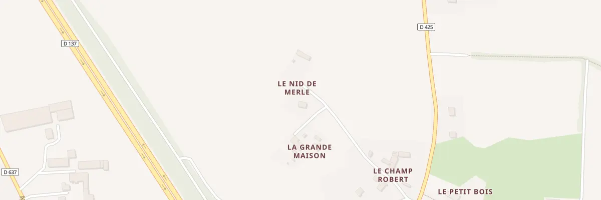 Plan du 29 Le Nid des Merles à La Mézière
