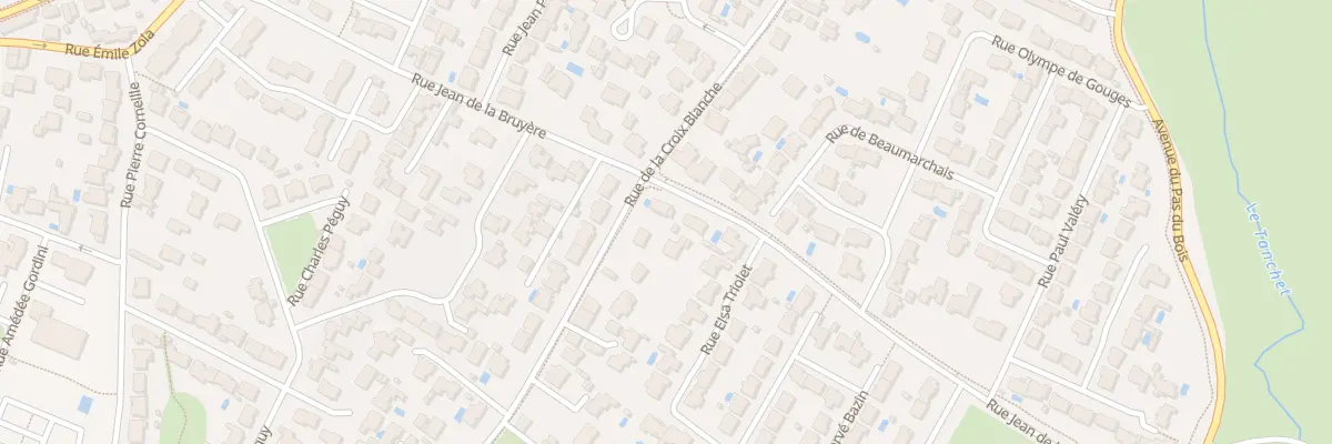 Plan du 122 Rue de la Croix Blanche aux Sables-d’Olonne