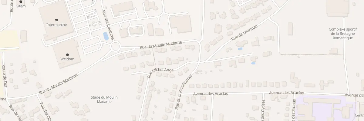 Plan du 25 Rue Michel Ange à Combourg