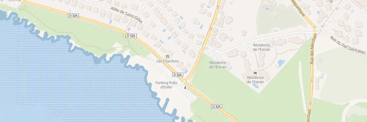 Plan du 46 Rue du Puits d’Enfer aux Sables-d’Olonne