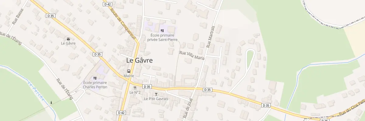 Plan du 2 Rue Villa Maria au Gâvre
