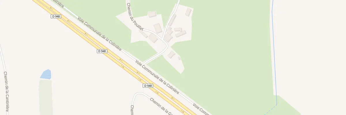 Plan du 2 Le Pouillet à La Réorthe