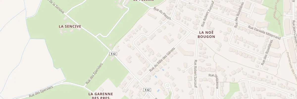 Plan du 15 Rue Angelique des Estuaires à Couëron