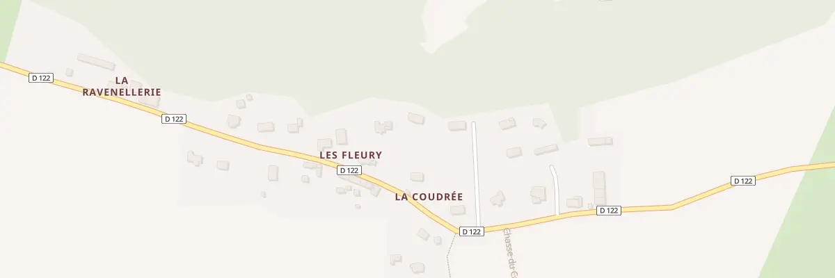 Plan du 18 La Coudrée à Teurthéville-Hague