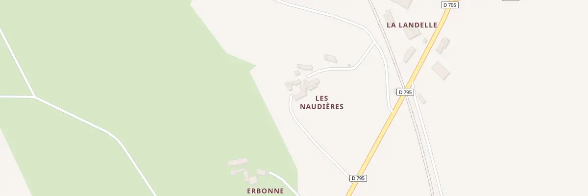 Plan du 5068 Les Naudieres à Lourmais