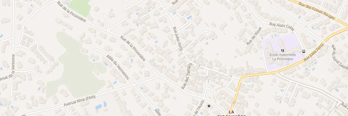 Plan du 129 Rue de la Pironnière aux Sables-d’Olonne