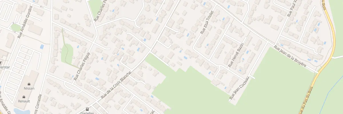 Plan du 108 Rue de la Croix Blanche aux Sables-d’Olonne
