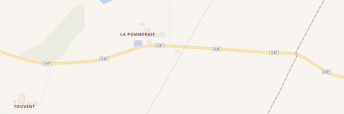 Plan du 2 La Pommeraie à L’Île-d’Olonne