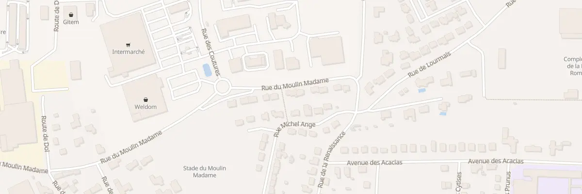 Plan du 31 Rue Du Moulin Madame à Combourg